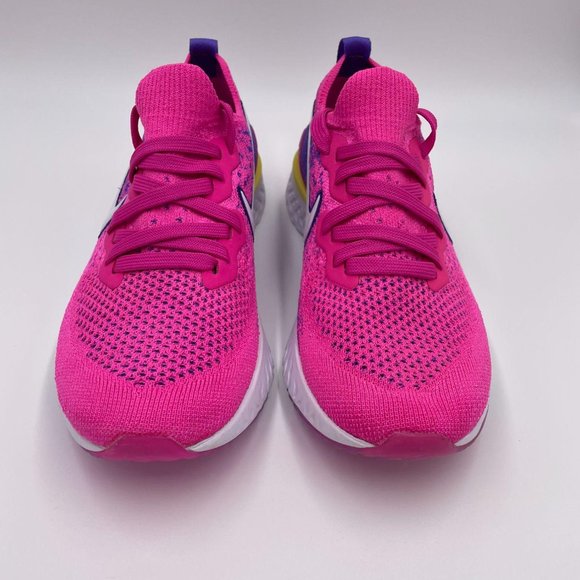 Nike Epic React Flyknit 2 Womens Shoes - Picture 3 of 8